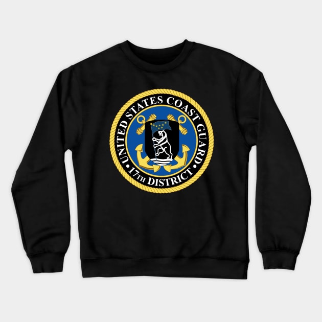 USCG - District - USCG - Seventeenth District Crewneck Sweatshirt by twix123844